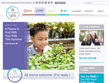 Tablet Screenshot of fitbottomedmamas.com